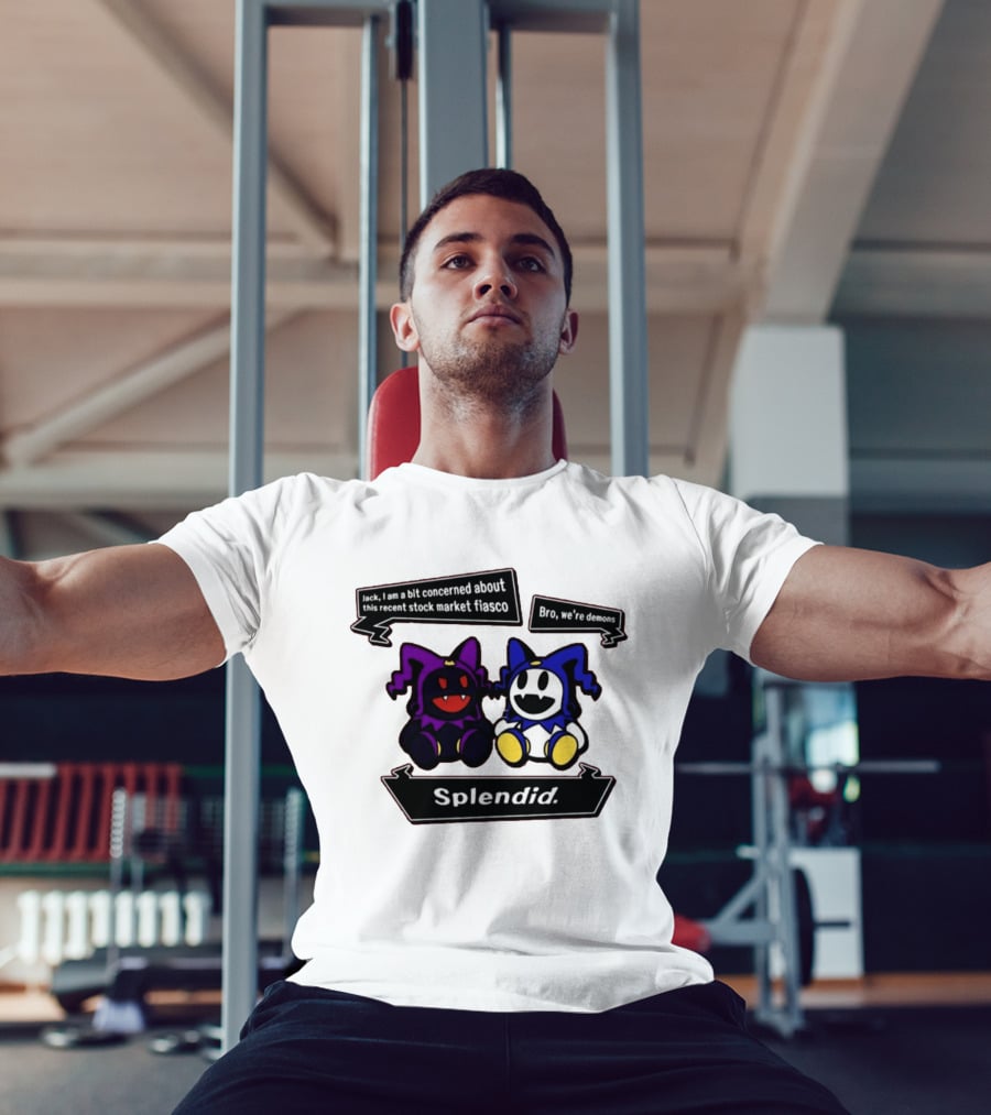 Splendid Jack I Am Concerned About This Recent Stock Market Fiasco Bro We're Demons T-Shirt