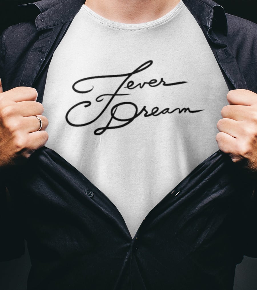 2026 Indiana Fever Fever Dream Black Handwritten Cursive T-Shirt