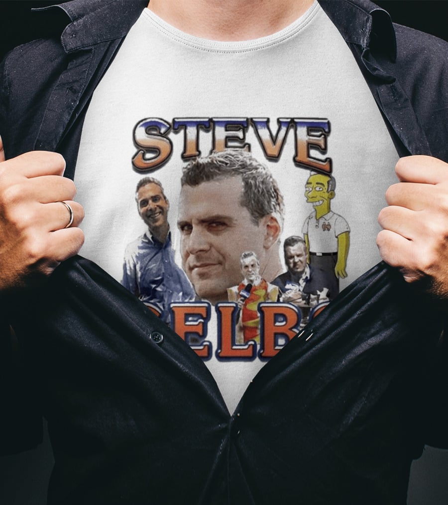 Steve Gelbs Simpsons Character Collage 2026 T-Shirt