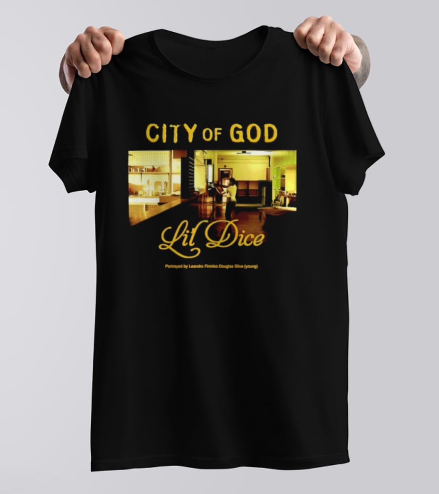 City Of God Lil Dice Leandro Firmino Douglas Silva T-Shirt