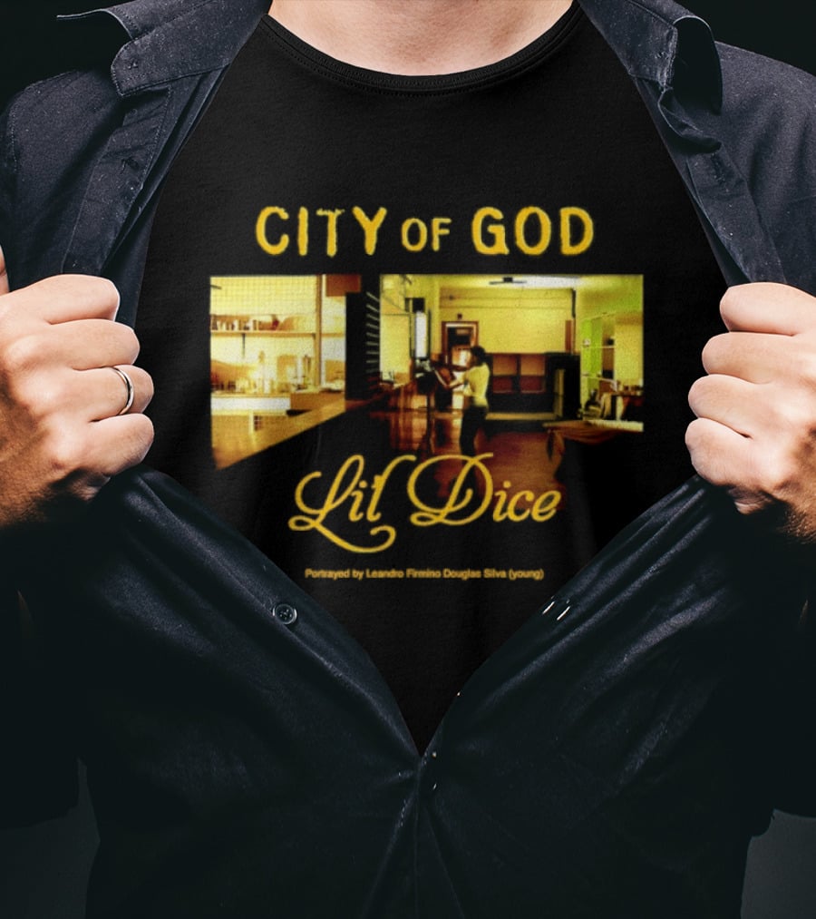 City Of God Lil Dice Leandro Firmino Douglas Silva T-Shirt