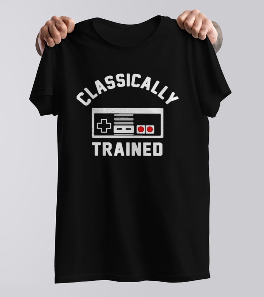Classically Trained Retro Gaming Controller T-Shirt