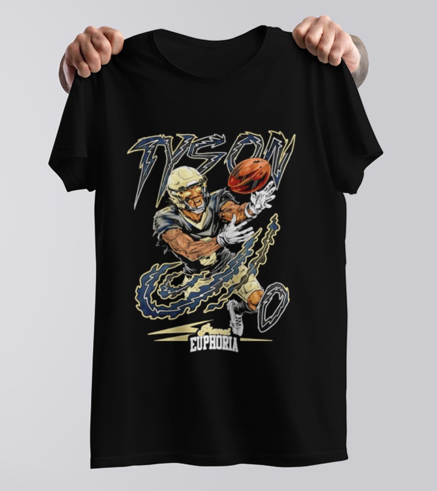 Tyson 0 Catching Football New Orleans Saints 2026 Season T-Shirt