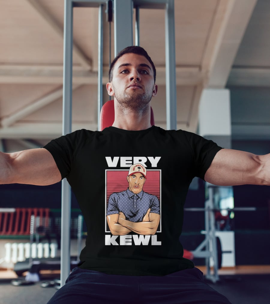 Very Kewl PE Guy Palm Tree Hat T-Shirt
