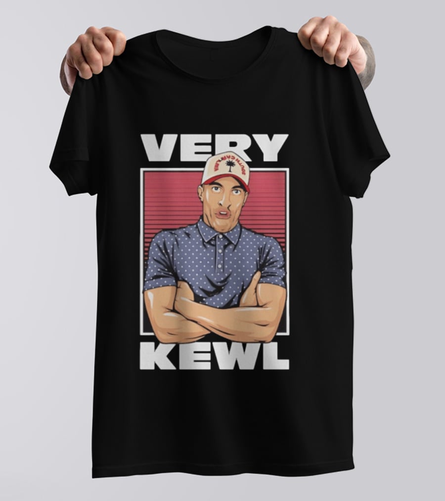 Very Kewl PE Guy Palm Tree Hat T-Shirt