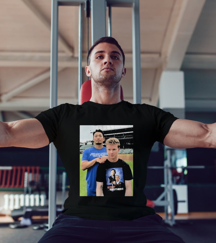 Seiya Suzuki Pete Crow Armstrong Step Brothers Baseball Humor T-Shirt