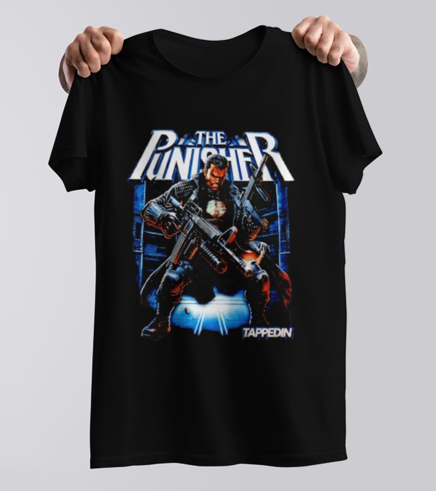 The Punisher Tappedin Marvel Frank Castle Iconic Comic T-Shirt
