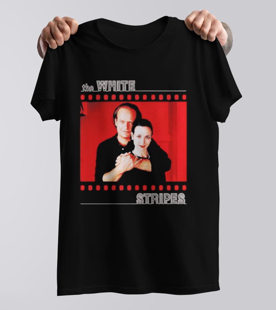 The White Stripes Black Math Kelsey Grammer Frasier Spoof T-Shirt