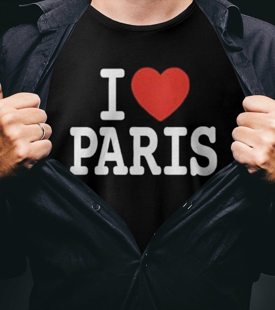 Stephon Castle I Love Paris Heart T-Shirt