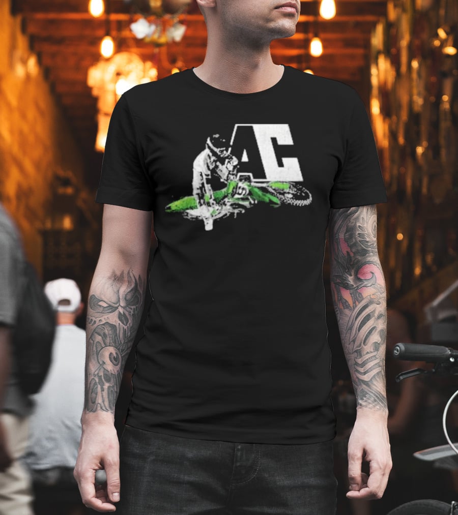 Kawasaki Adam Cianciarulo AC Motocross Racing T-Shirt