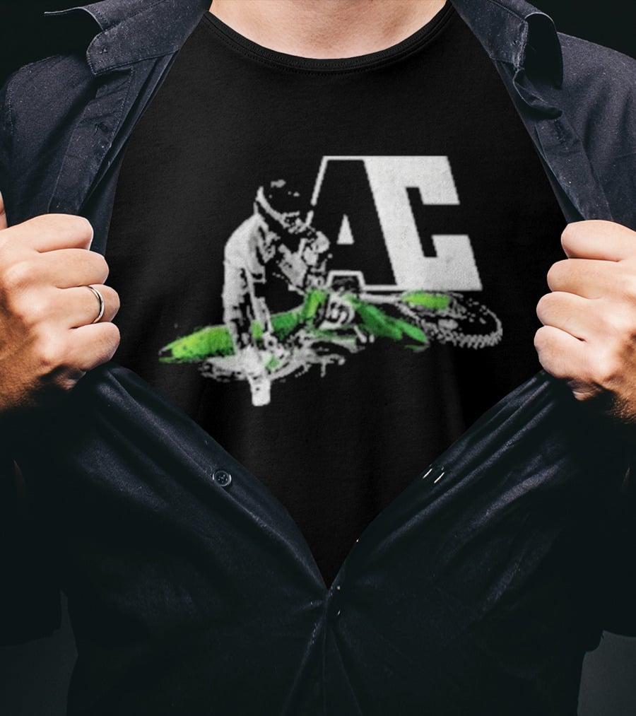 Kawasaki Adam Cianciarulo AC Motocross Racing T-Shirt