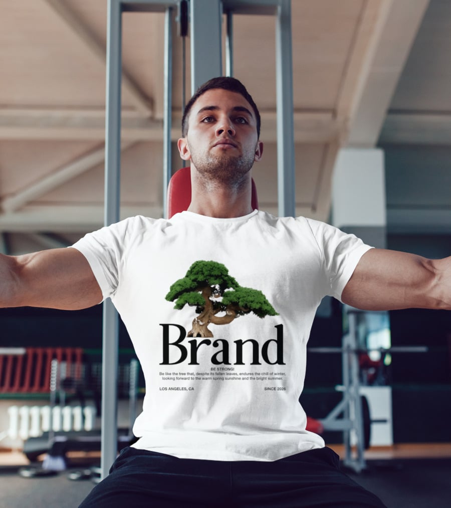 Brand Be Strong Be Like The Tree Endure Winter Los Angeles Since 2026 T-Shirt