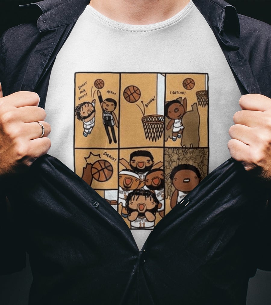 Jimindraws Karl Anthony Towns New York Knicks Comic Style Basketball Fun T-Shirt
