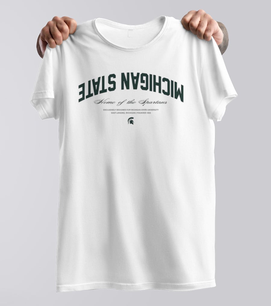 Michigan State Home Of The Spartans NCAA 2026 T-Shirt