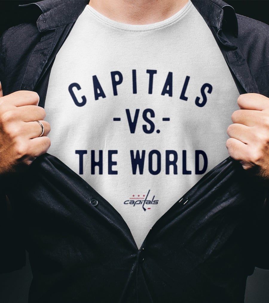 Washington Capitals Vs The World NHL 2026 Nowbes T-Shirt