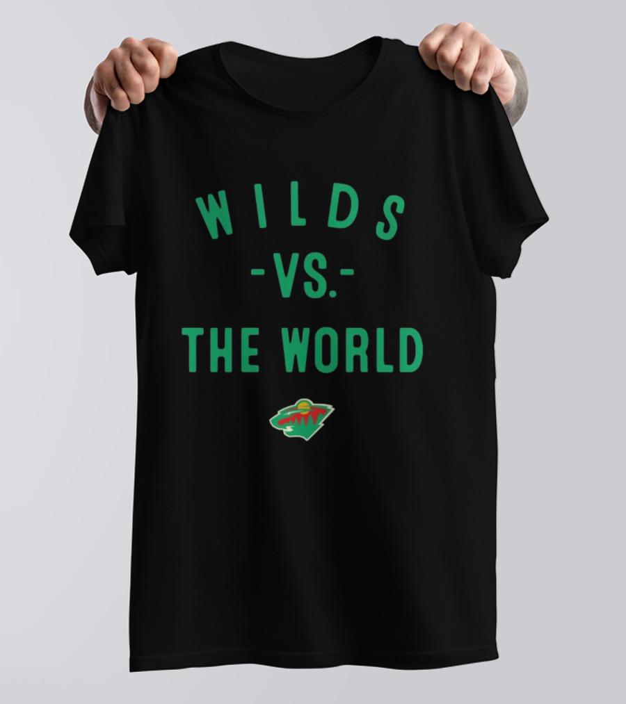 Wilds Vs The World Minnesota Wild NHL 2026 T-Shirt