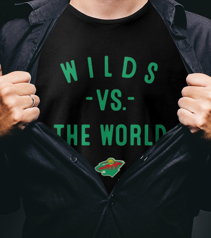 Wilds Vs The World Minnesota Wild NHL 2026 T-Shirt