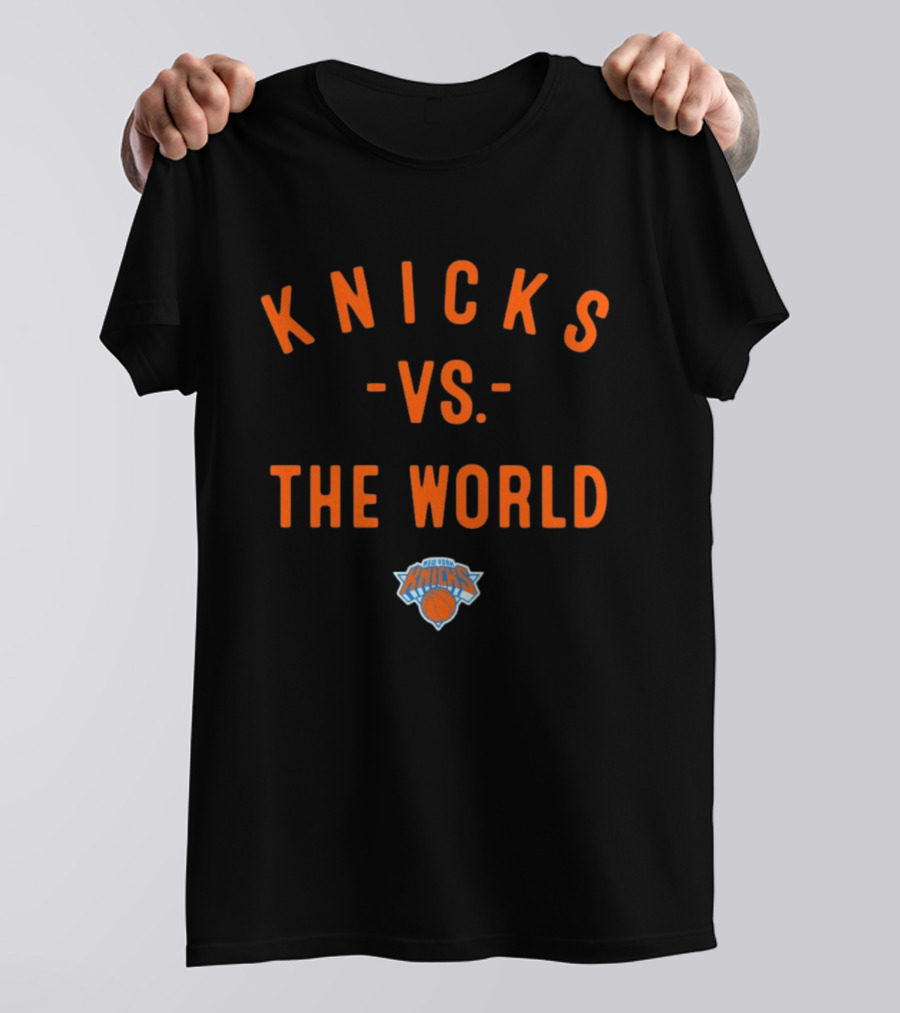 New York Knicks Vs The World NBA 2026 Nowbes T-Shirt