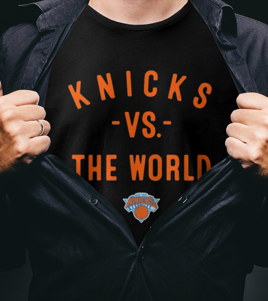 New York Knicks Vs The World NBA 2026 Nowbes T-Shirt