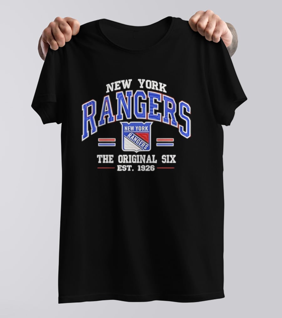 New York Rangers The Original Six Established 1926 T-Shirt