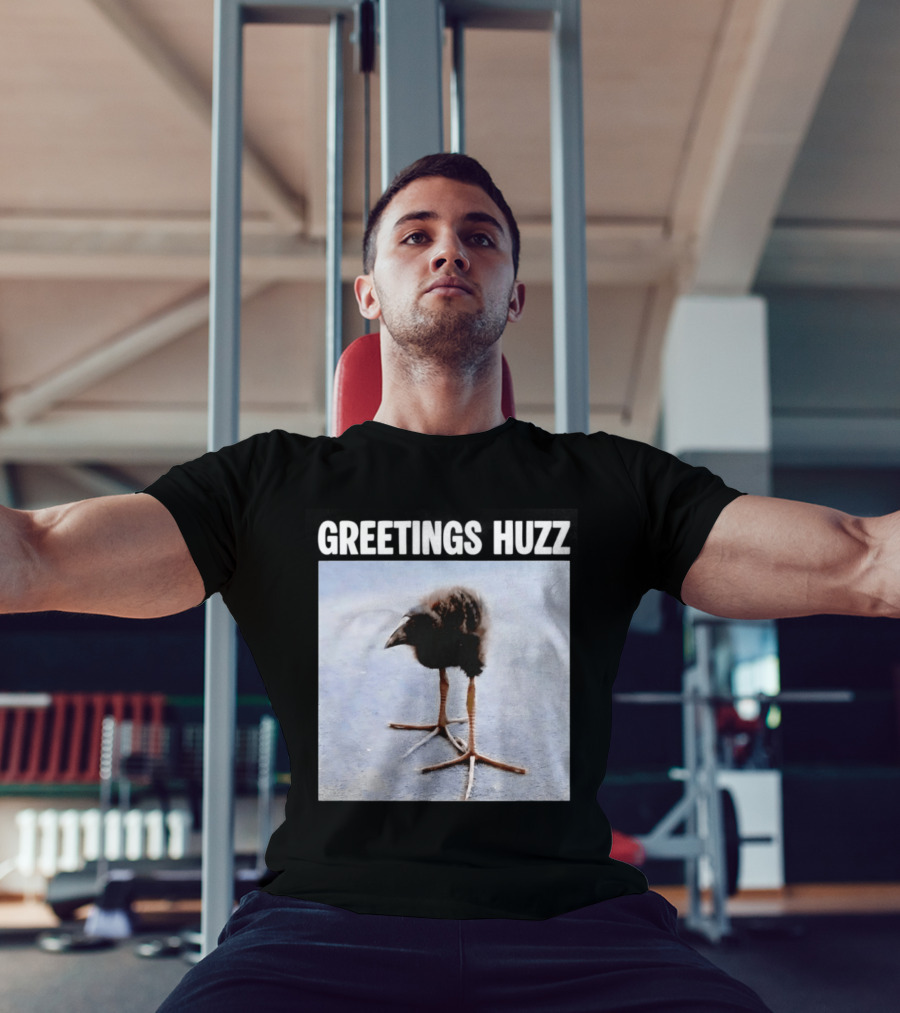 Greetings Huzz Bird Funny Meme Photo T-Shirt