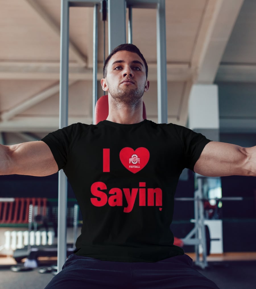 Ohio State Football I Heart Julian Sayin T-Shirt