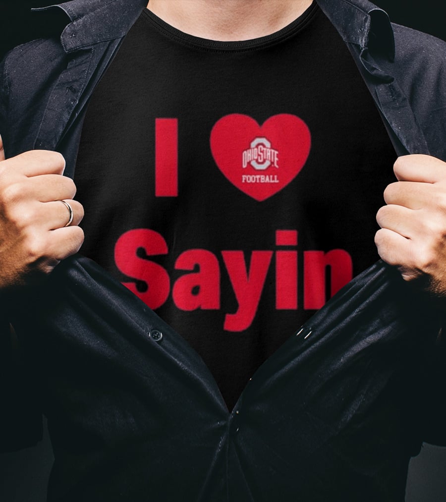 Ohio State Football I Heart Julian Sayin T-Shirt