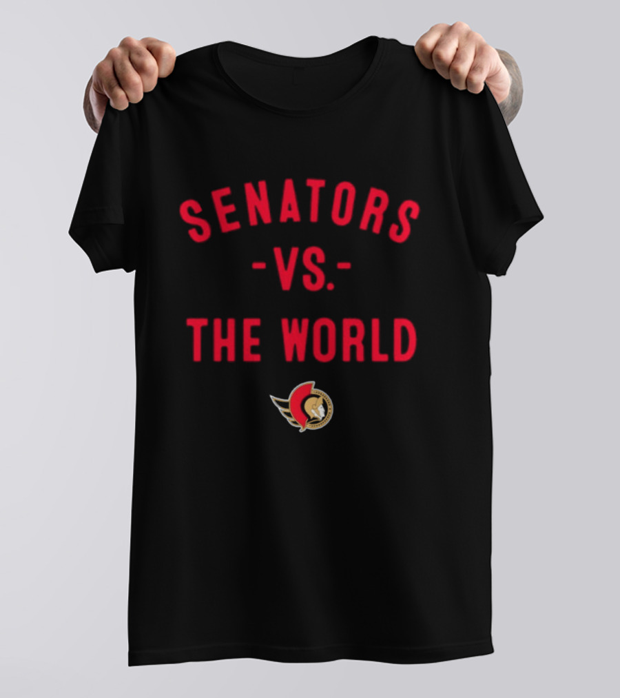 Senators Vs The World NHL 2026 Ottawa Team T-Shirt