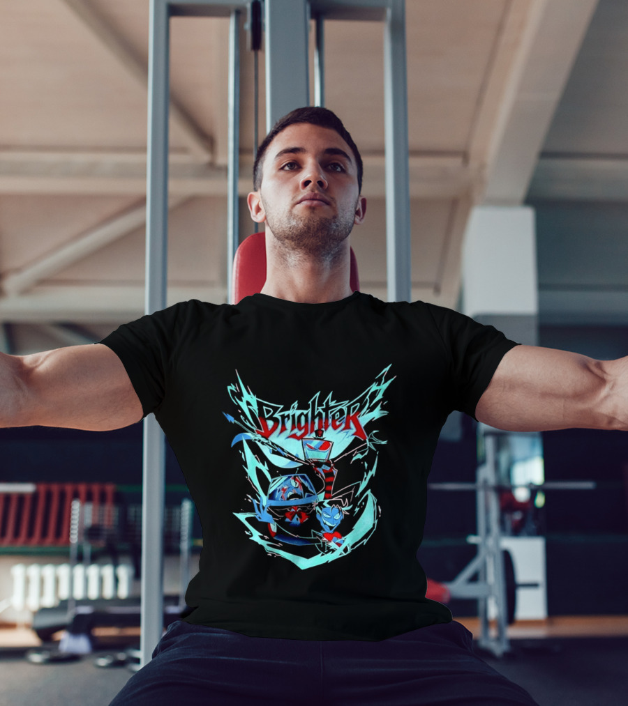 Brighter Vox Vincent Blue And Red T-Shirt