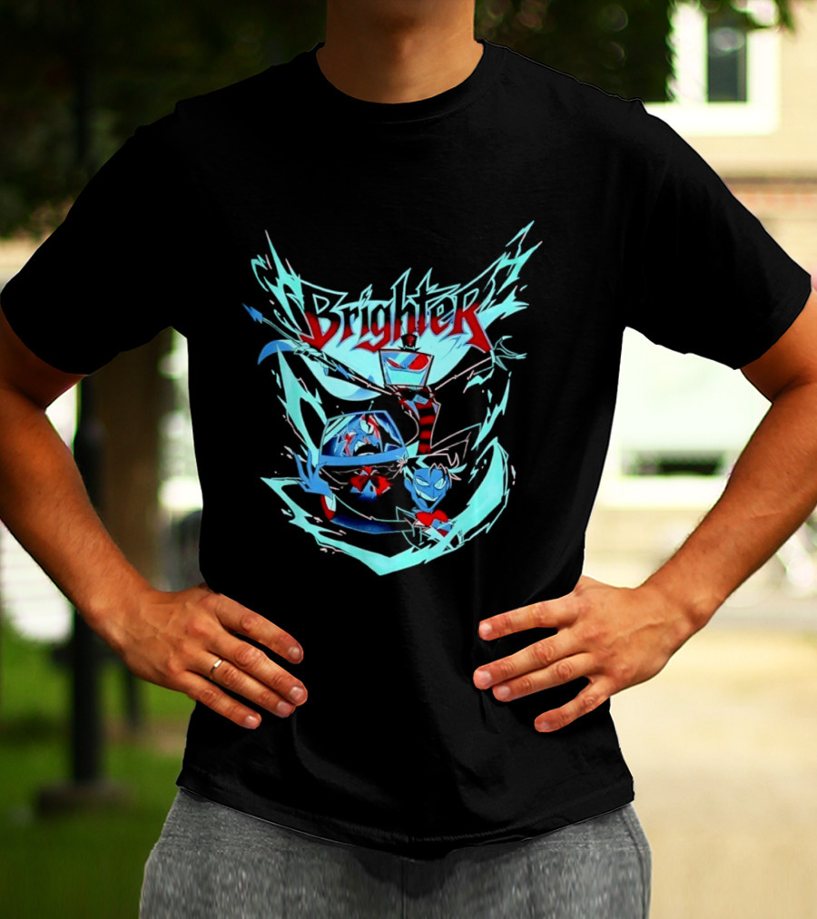 Brighter Vox Vincent Blue And Red T-Shirt