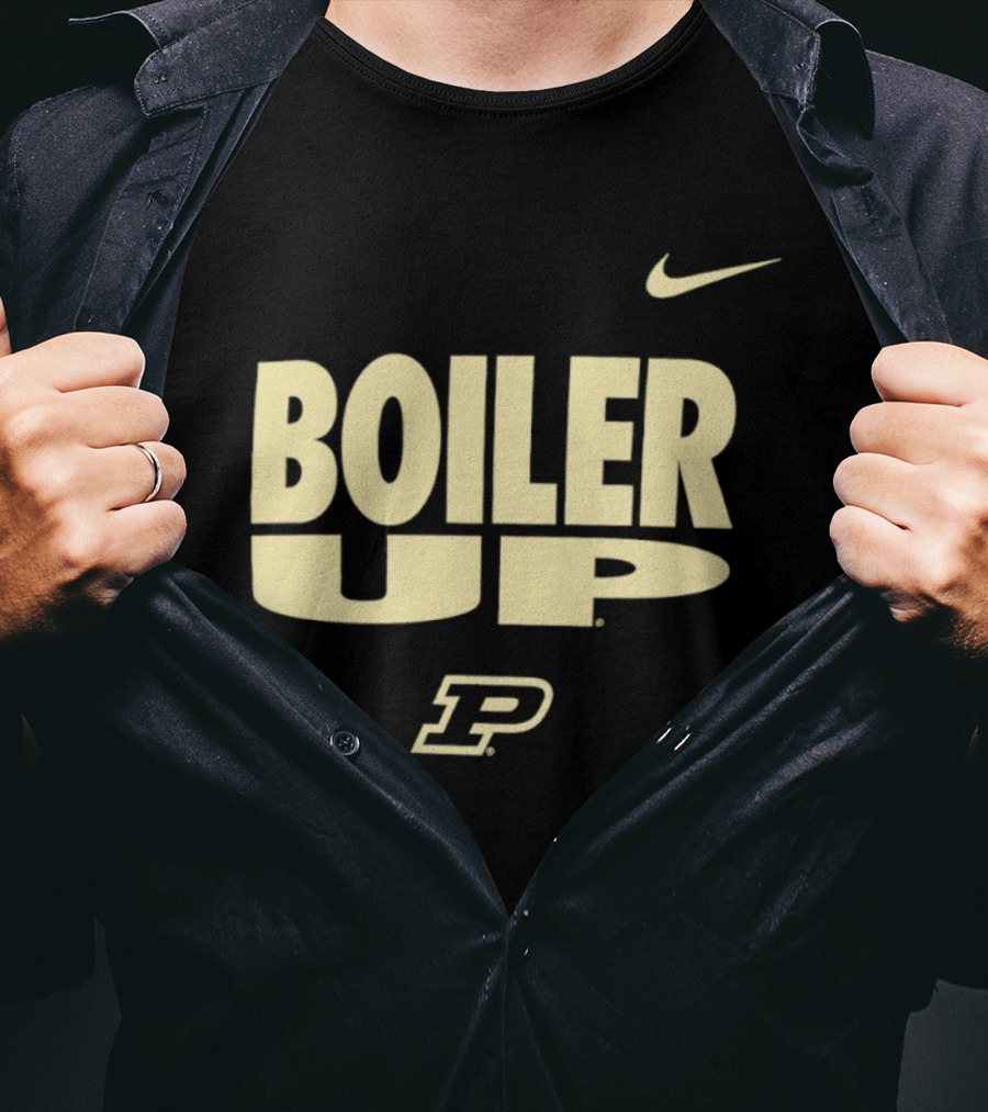 Purdue Boilermakers Boiler Up Nike P T-Shirt