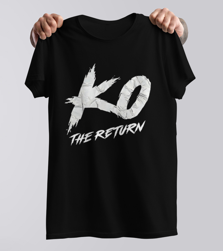 KO The Return Boxing Knockout MMA Fighting T-Shirt
