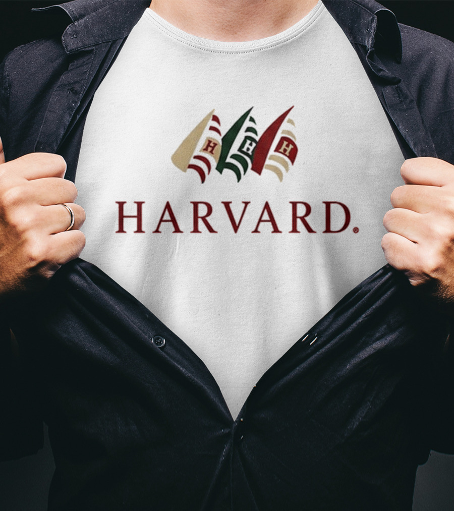 Harvard Parody Cardi B Fans Fashion Statement With Three Iconic H Hats T-Shirt