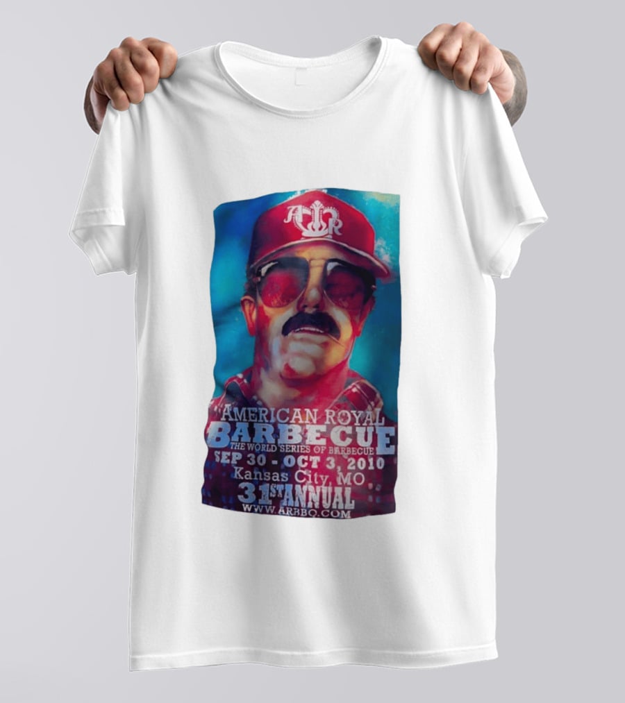 Dale Earnhardt American Royal Barbecue 2010 Kansas City Sep 30 Oct 3 31st Annual T-Shirt