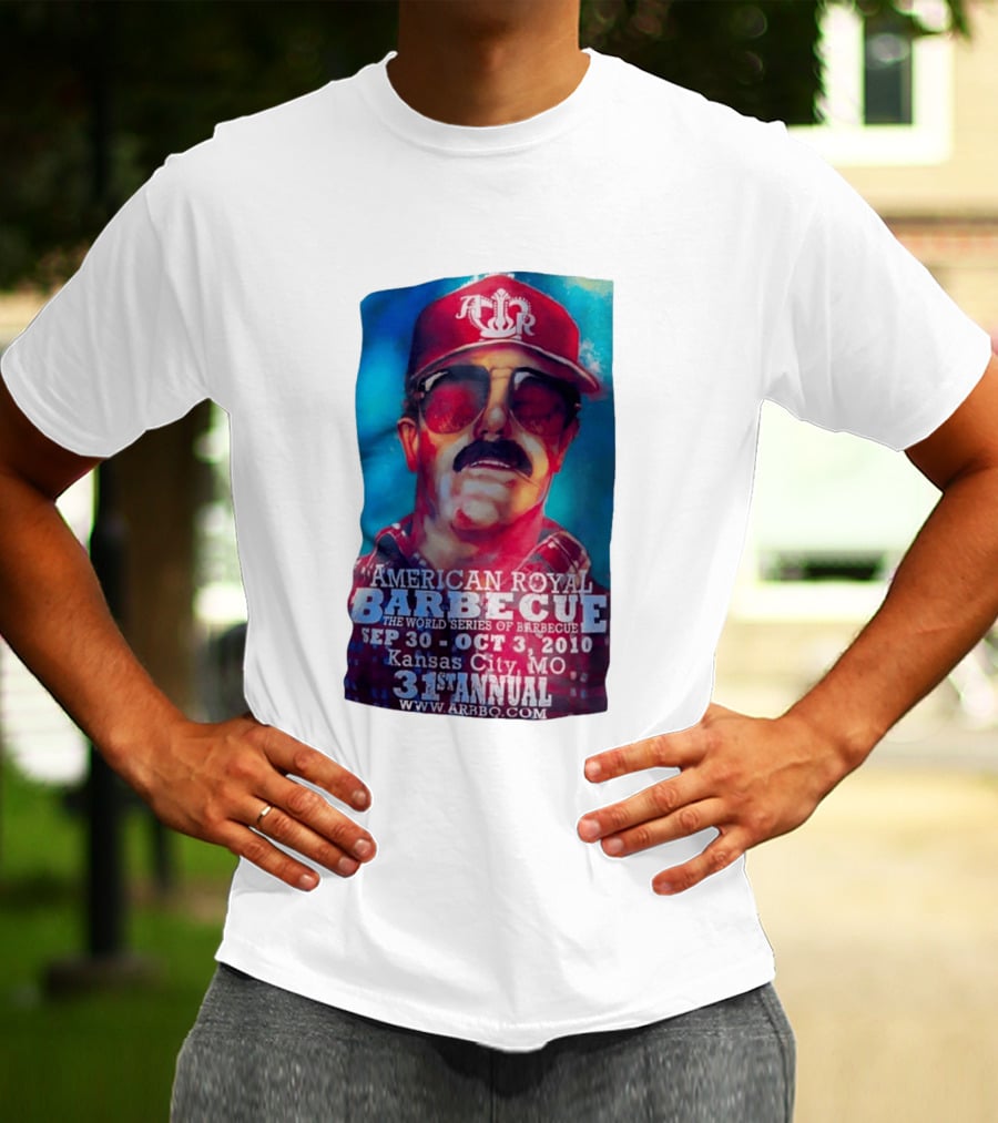 Dale Earnhardt American Royal Barbecue 2010 Kansas City Sep 30 Oct 3 31st Annual T-Shirt