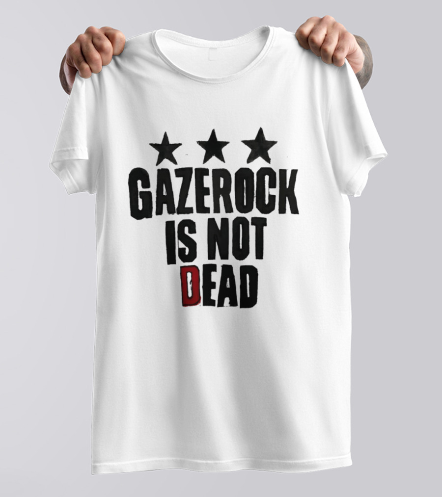 Gazerock Is Not Dead Stars T-Shirt