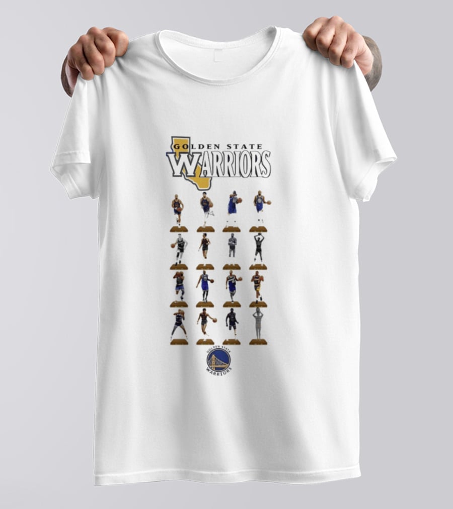 Golden State Warriors NBA Legends Moments T-Shirt