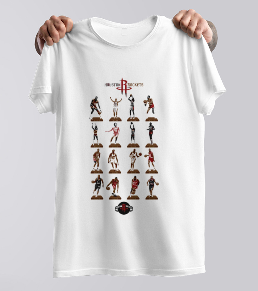 Houston Rockets Legends Hall Houston Rockets Basketball T-Shirt