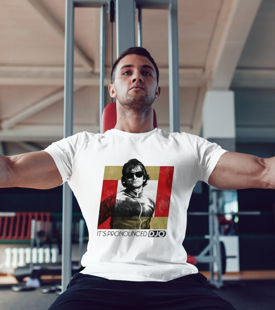 It's Pronounced Djo With Retro Style Sunglasses T-Shirt