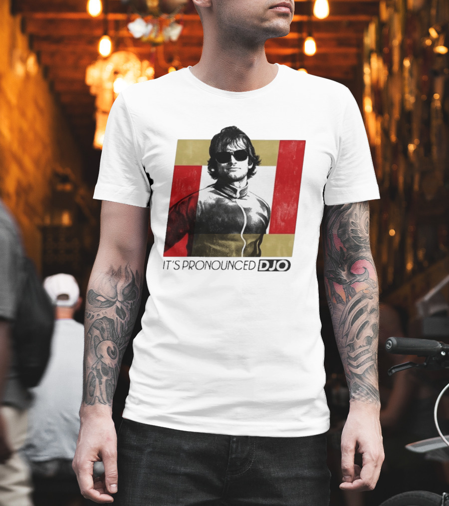 It's Pronounced Djo With Retro Style Sunglasses T-Shirt