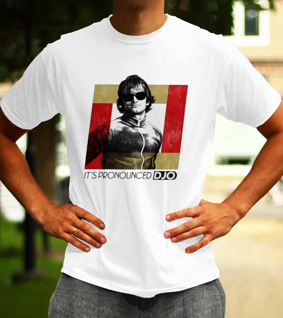 It's Pronounced Djo With Retro Style Sunglasses T-Shirt
