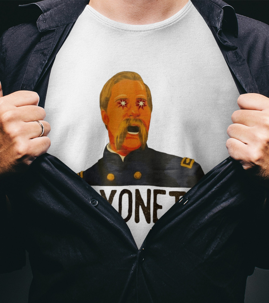 Bayonets Joshua Chamberlain Gettysburg Civil War T-Shirt