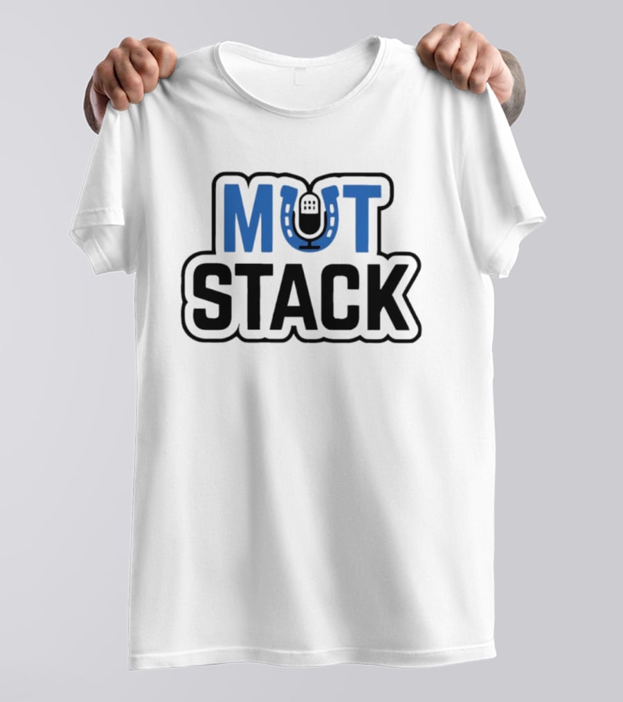 Mut Stack Madden Ultimate Team Podcast Football Microphone T-Shirt