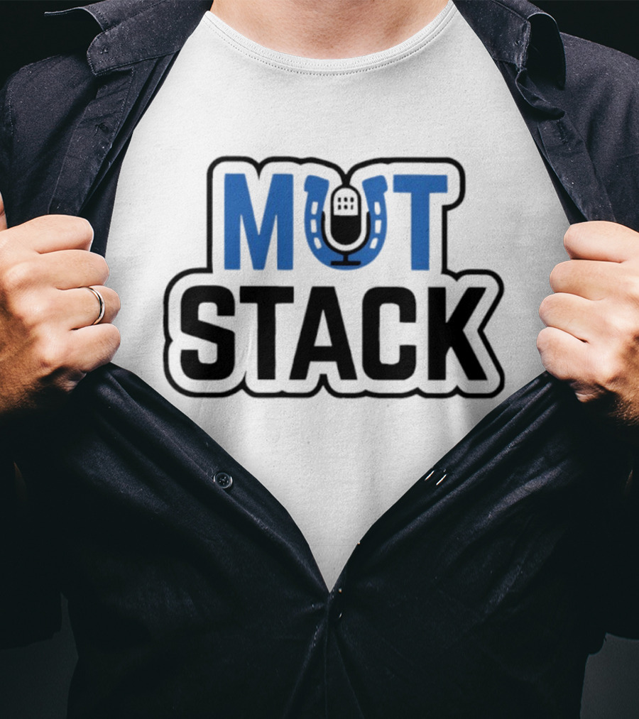 Mut Stack Madden Ultimate Team Podcast Football Microphone T-Shirt