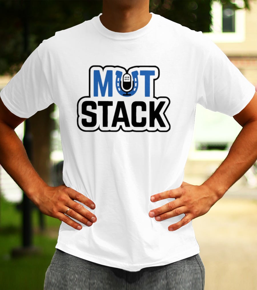 Mut Stack Madden Ultimate Team Podcast Football Microphone T-Shirt