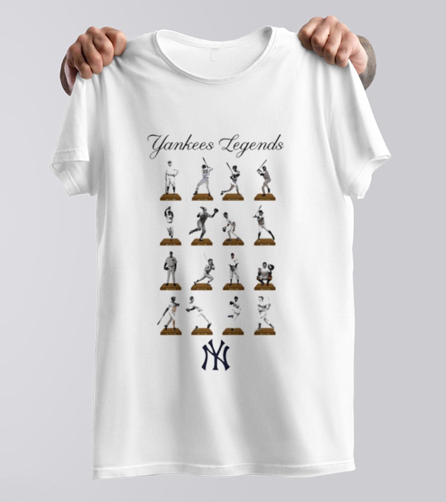 Yankees Legends Hall Of Fame Icons Baseball Moment T-Shirt