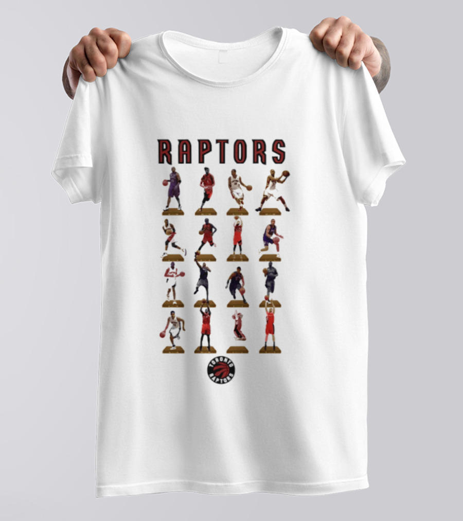 Raptors NBA Hall Of Fame Legends Moments T-Shirt