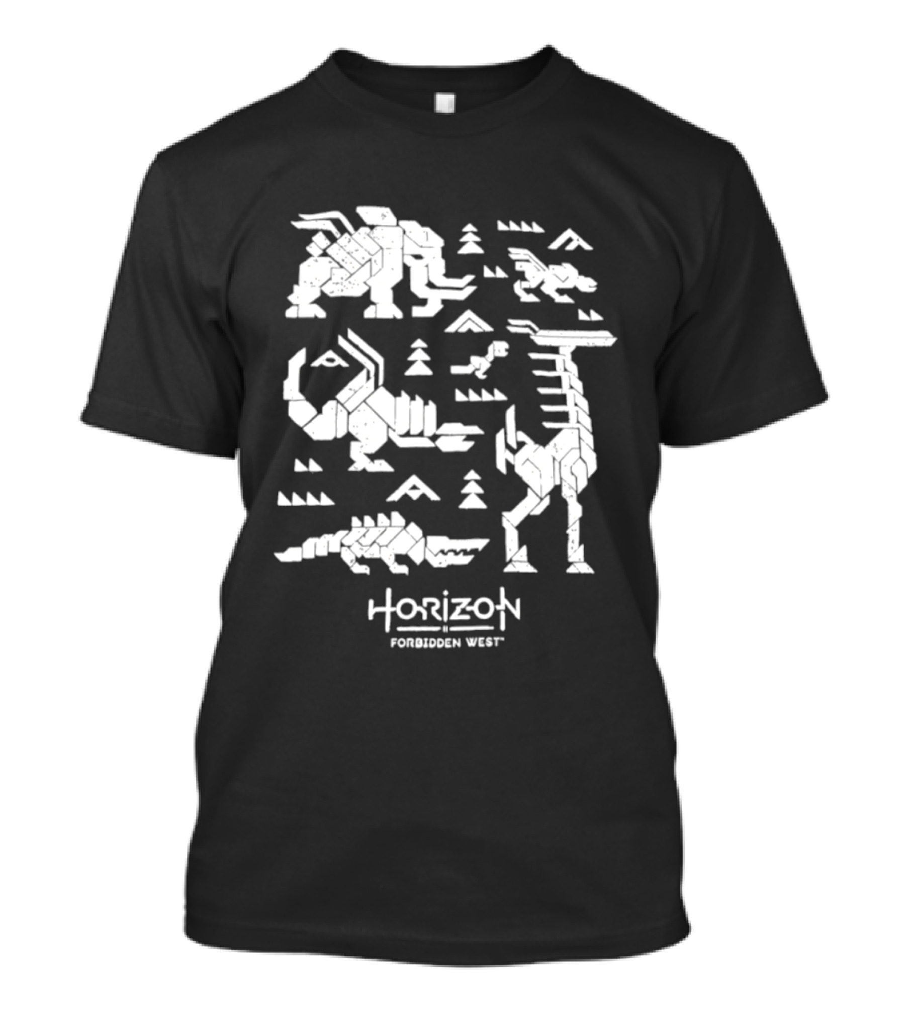 Horizon Forbidden West Machines Iconic Game Creatures T-Shirt
