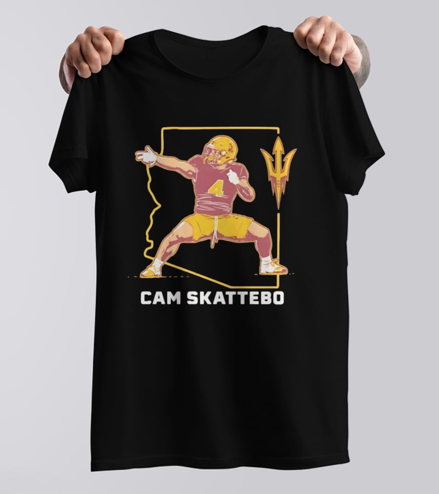 Cam Skattebo ASU Football Arizona State Sun Devils Star 2026 T-Shirt