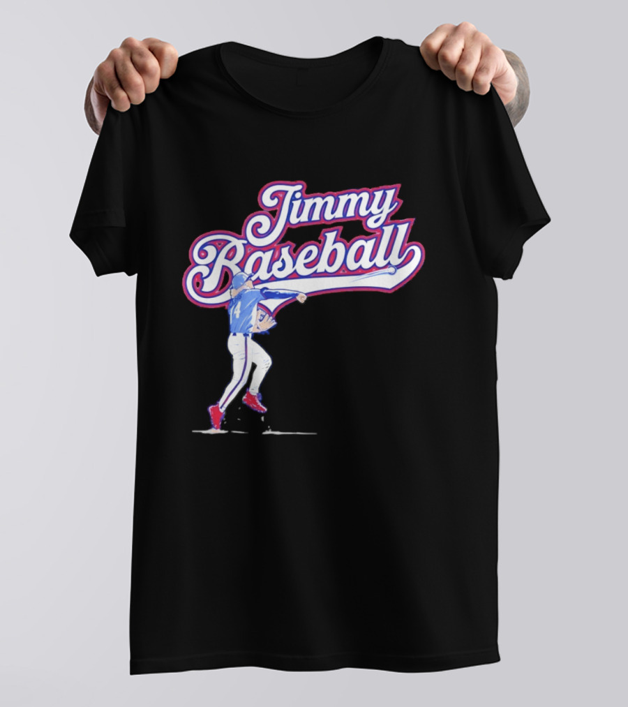 Jimmy Baseball Atlanta Braves MLB Season 2026 Jim Jarvis T-Shirt